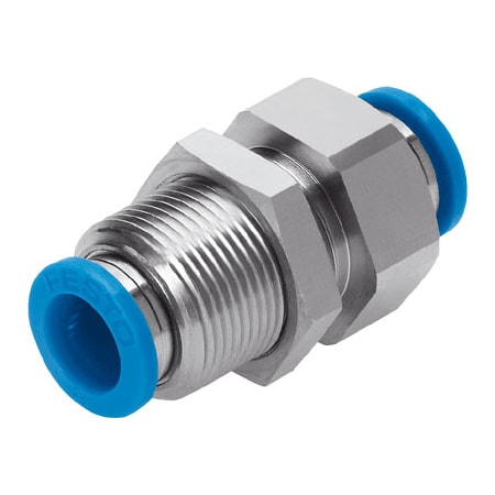 Festo Push-In Bulkhead Connector QSS-4-F QSS-4-F